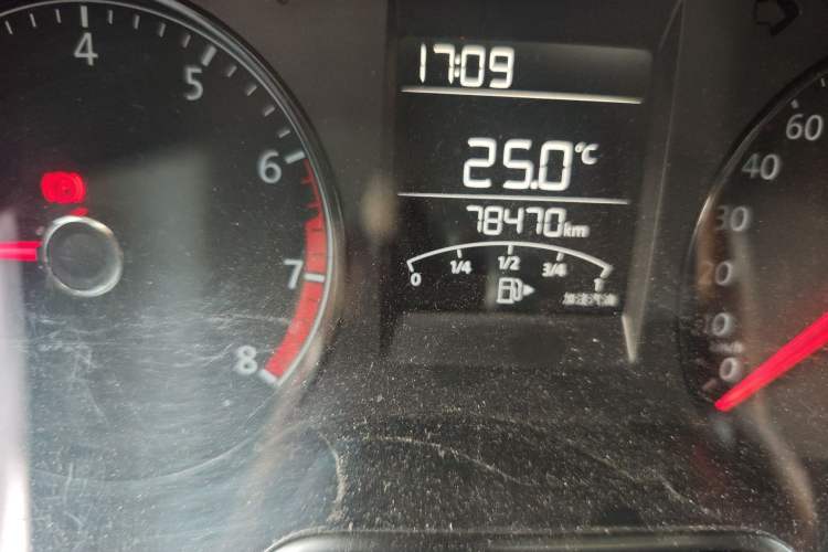 Used Volkswagen Polo 2018 1.5L Manual Drive-Comfort Model Odometer Close Up