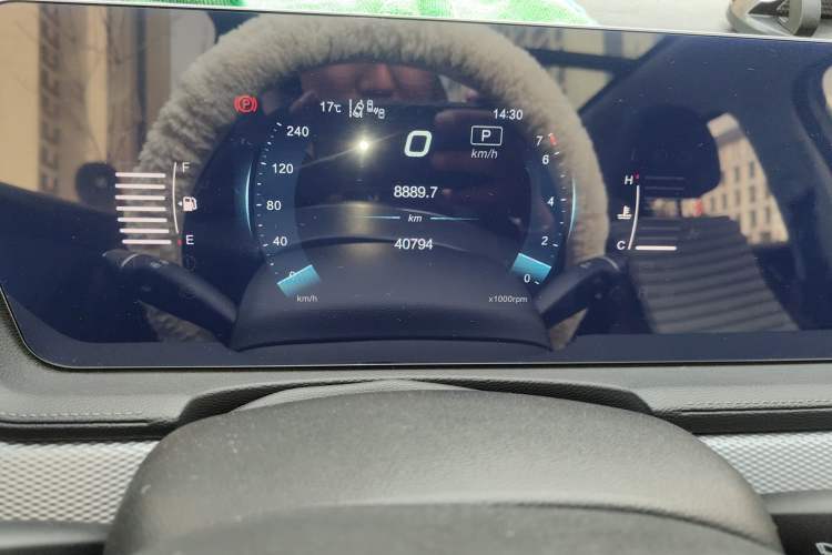 Used BAIC Beijing X7 2020 1.5TD DCT ZhiShang Edition Odometer Close Up