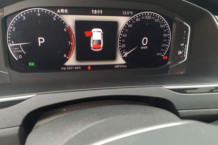 Used Volkswagen Magotan 2021 330TSI DSG 30th Anniversary Edition Odometer Close Up