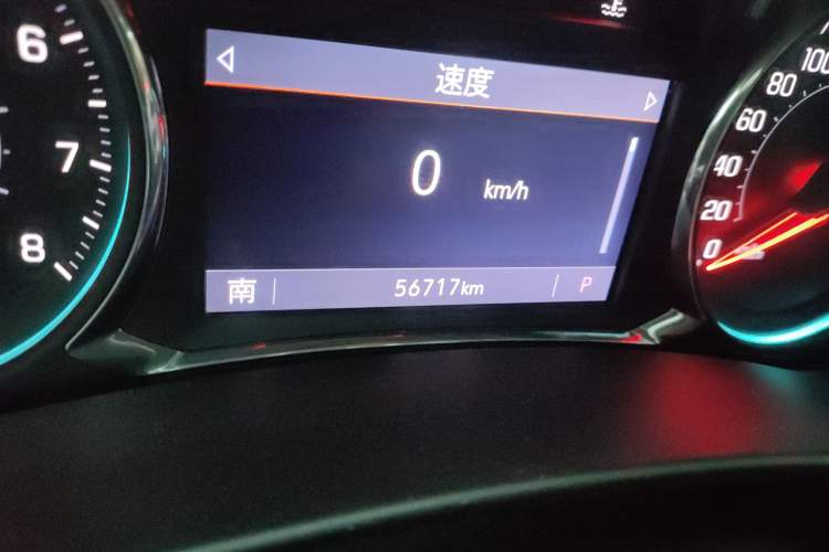 Used Chevrolet Equinox 2019 535T Automatic YuJie Edition China VI Odometer Close Up