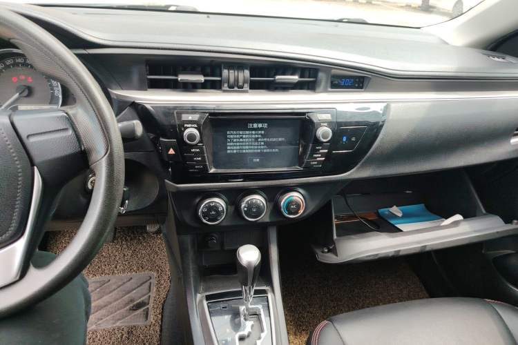 Used Toyota Levin 2014 1.6G CVT Elite Edition Audio And AC Panel