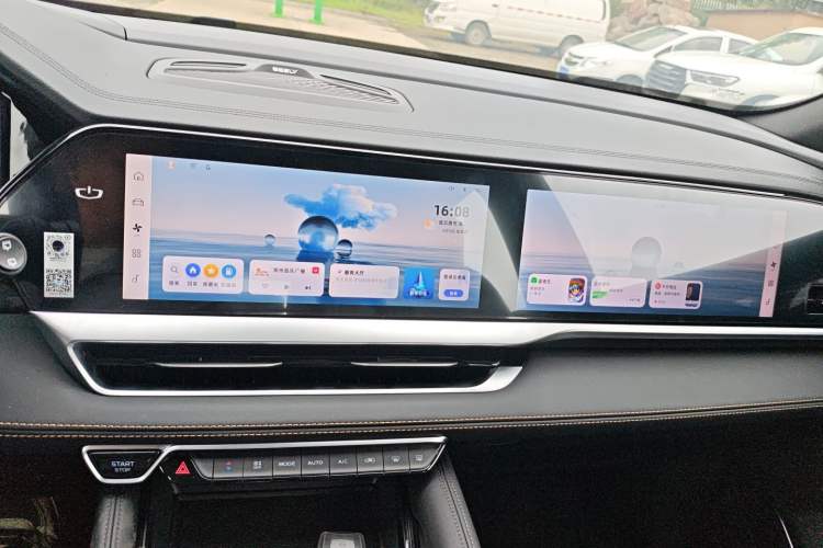 Used Geely Auto Monjaro L 2024 2.0TD DCT EVO Two-Wheel Drive Long-Range Version Audio And AC Panel