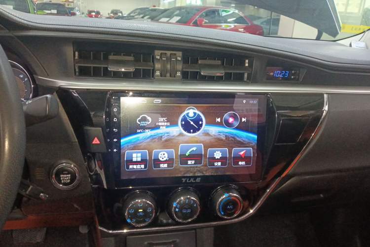 Used Toyota Corolla 2014 1.6L CVT GL Audio And AC Panel