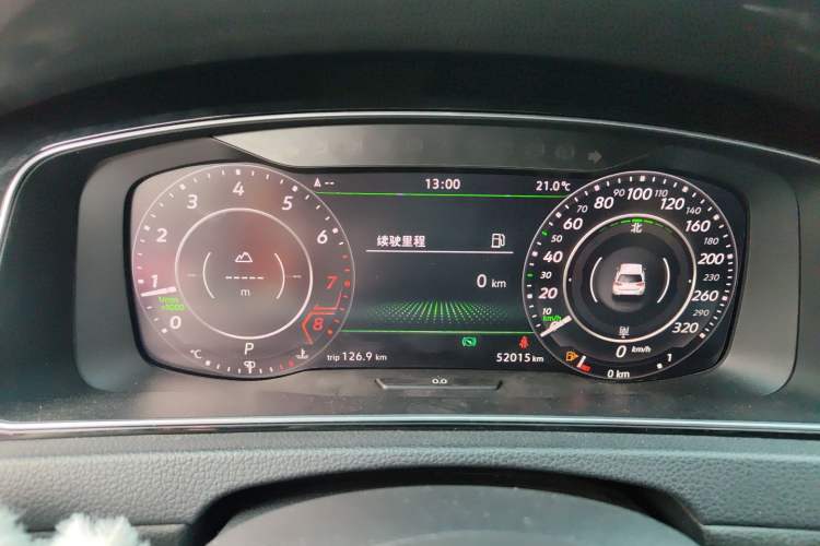 Used Volkswagen Golf 2019 280TSI DSG R-Line China VI Standard Instrument Cluster