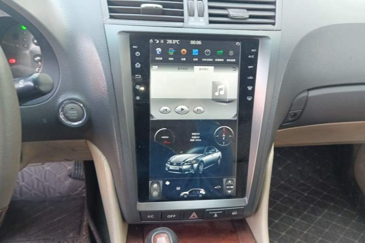 Used Lexus GS 2008 300 Audio And AC Panel