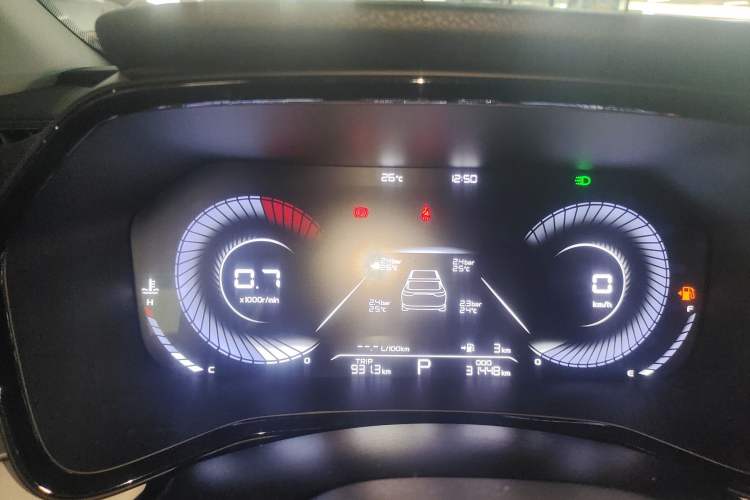 Used Geely Auto Emgrand L 2022 1.4T CVT Flagship Edition Instrument Cluster
