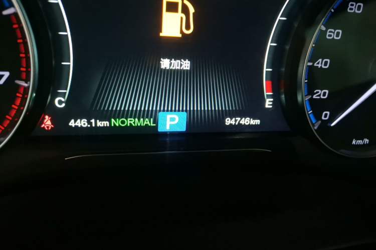 Used GAC Trumpchi M8 2020 Flagship Model 390T Supreme Edition Odometer Close Up