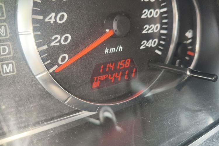 Used Mazda 6 2013 2.0L Automatic Fashion Edition Odometer Close Up