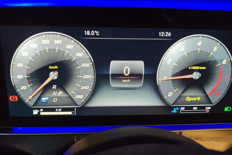 Used Mercedes-Benz E-Class 2018 Facelift E 200 L Sport Edition Instrument Cluster