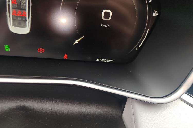 Used Geely Auto Preface 2021 2.0TD Luxury Version Odometer Close Up