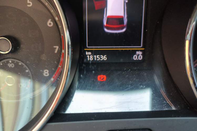 Used Volkswagen Tiguan L 2017 330TSI Automatic Two-Wheel Drive Flagship Edition Odometer Close Up