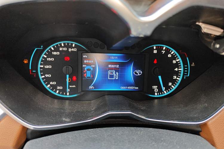 Used Soueast DX7 2018 1.5T Manual Luxury Model Instrument Cluster