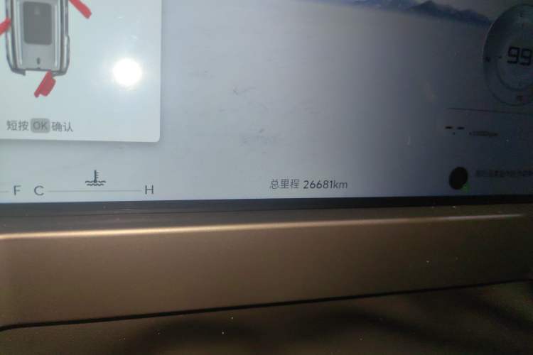 Used JETOUR Traveler 2023 2.0T All-Wheel Drive CrossPRO+ Odometer Close Up