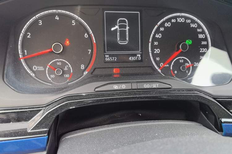 Used Volkswagen Polo 2019 Plus 1.5L Automatic Colorful Technology Edition Odometer Close Up