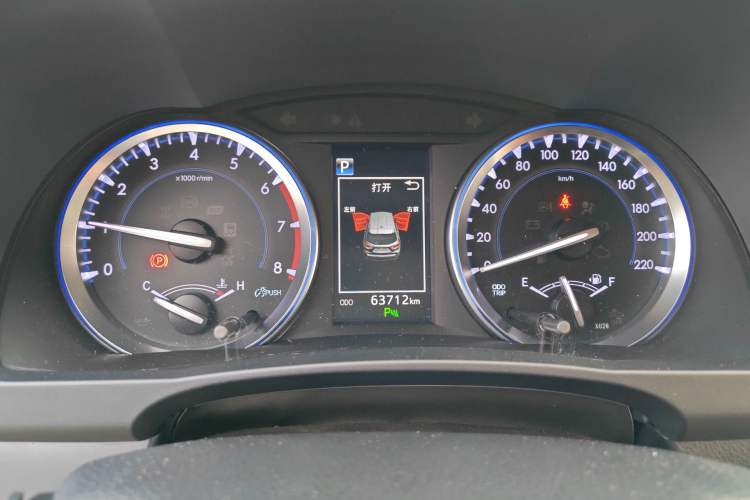 Used Toyota Highlander 2021 2.0T Four-Wheel Drive Luxury Edition 7 Seats Instrument Cluster