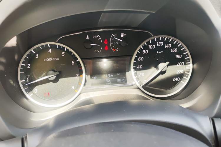 Used Nissan Sylphy 2024 Facelifted Three Classic 1.6XE CVT Comfort Edition Odometer Close Up