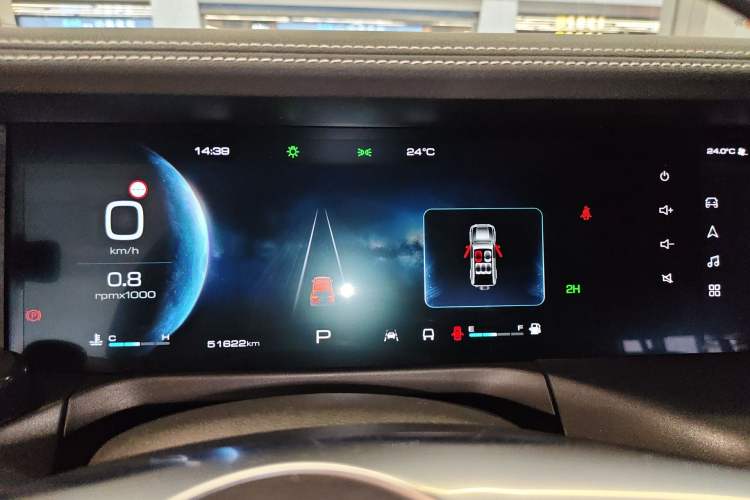 Used Tank 300 2021 Off-Road Edition 2.0T Conqueror Instrument Cluster