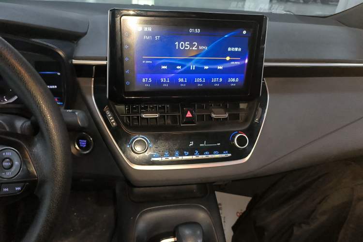 Used Toyota Levin 2019 185T CVT Sport Edition China VI Standard Audio And AC Panel