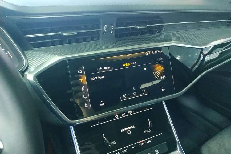 Used Audi A6L 2020 45 TFSI Prestige Dynamic Edition Audio And AC Panel