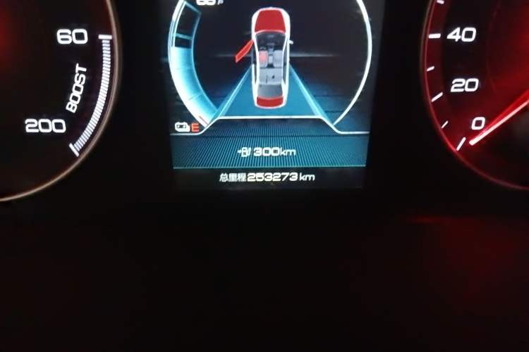 Used BYD Qin New Energy 2021 Lingchang Edition Odometer Close Up