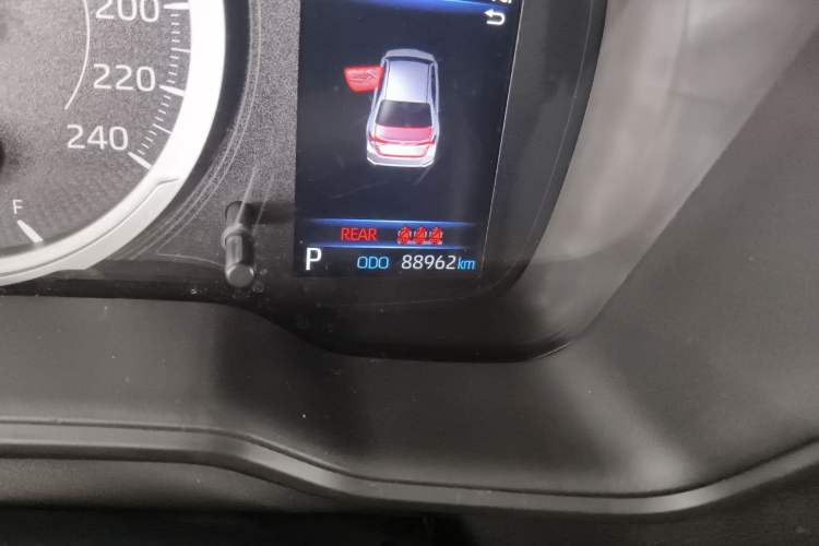 Used Toyota Corolla 2021 1.2T S-CVT Elite Edition Odometer Close Up