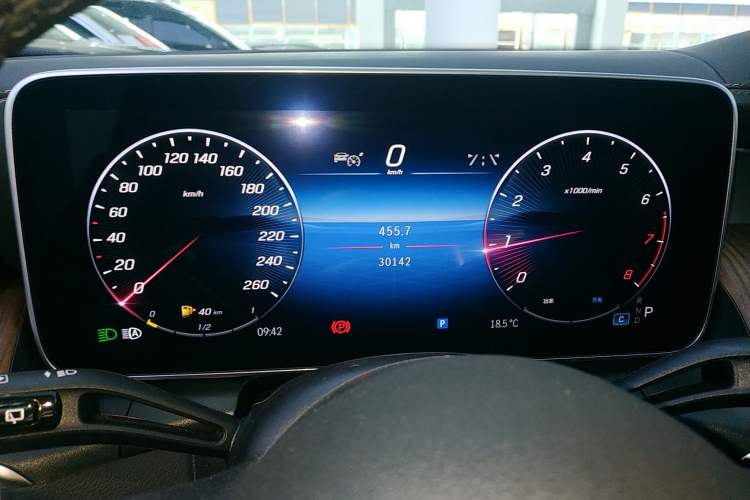 Used Mercedes-Benz GLC 2023 Refreshed GLC 300 L 4MATIC Dynamic Edition 5 Seats Instrument Cluster