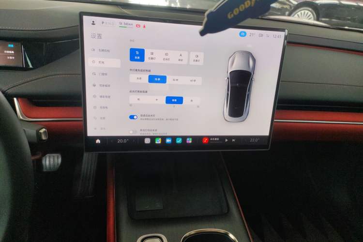 Used Xiaomi Auto SU7 2024 Rear-Drive Ultra-Long Range Advanced Pro-Level Intelligent Driving Version Audio And AC Panel