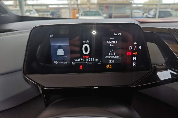 Used Volkswagen ID.4 X 2023 Upgraded Model Pure Intelligent Enjoyment Version Instrument Cluster