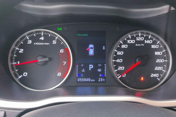 Used Mitsubishi Eclipse Cross 2018 1.5T CVT Two-Wheel Drive Belief Edition Instrument Cluster