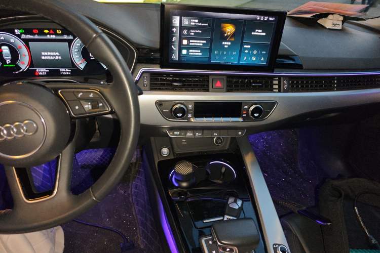 Used Audi A5 2023 Sportback 40 TFSI Fashionable and Dynamic Model Audio And AC Panel