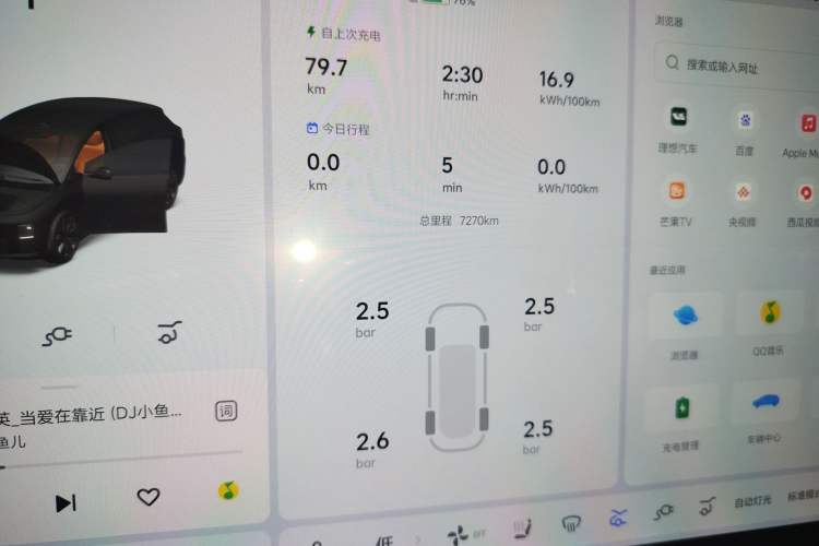 Used Li Auto i6 2025 Model Four-Wheel-Drive Standard Type
