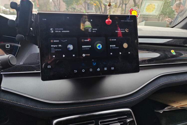 Used BYD Tang New Energy 2021 DM-i 112KM Prestige Model Audio And AC Panel
