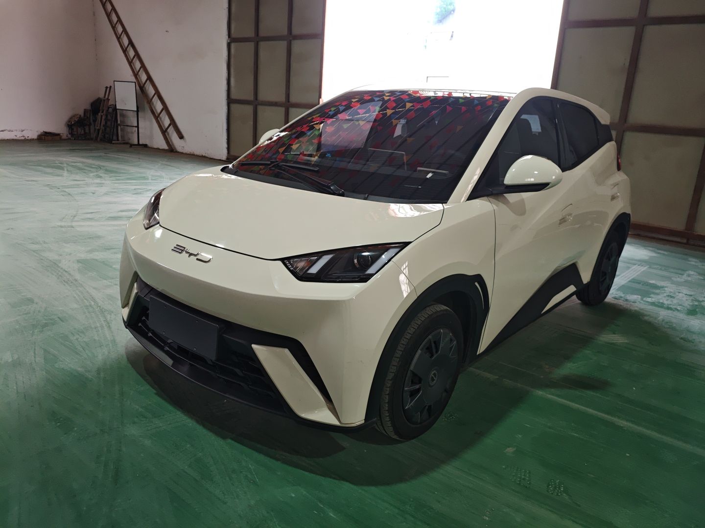 تحت مقدمة السيارة