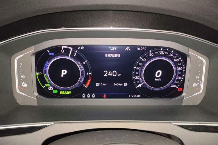 Used Volkswagen Magotan GTE Plug-in Hybrid 2022 GTE Luxury Model Instrument Cluster