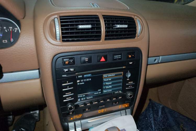 Used Porsche Cayenne 2007 Cayenne S 4.8L Audio And AC Panel