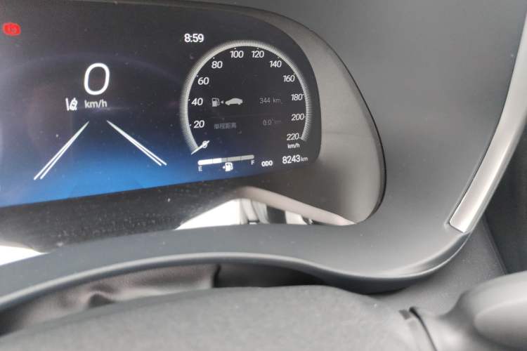 Used Toyota Highlander 2024 2.5L Smart Electric Hybrid Dual-Engine Two-Wheel Drive Elite Version 7 Seats Odometer Close Up