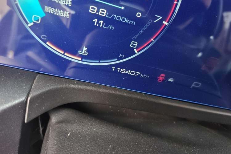 Used Tank 300 2021 Off-Road Edition 2.0T Conqueror Odometer Close Up