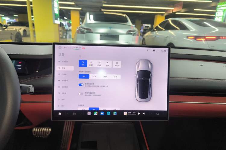 Used Xiaomi Auto SU7 2024 Four-Wheel Drive Ultra-Long Range Advanced Intelligent Driving Max Edition Audio And AC Panel