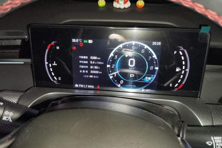 Used GAC Trumpchi EMKOO 2022 1.5T Supernova Pro Edition Odometer Close Up