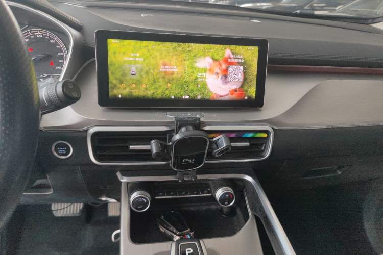 Used Geely Auto Coolray 2020 Facelift 240T DCT Hunter Audio And AC Panel