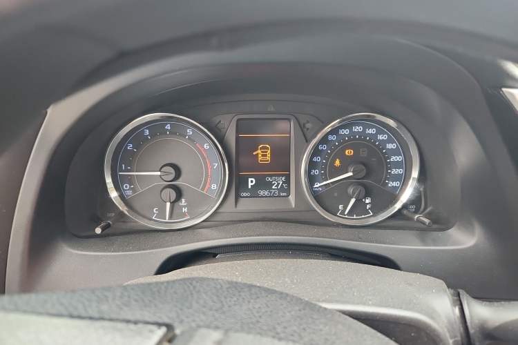 Used Toyota Corolla 2017 Revised Version 1.2T S-CVT GL-i Instrument Cluster