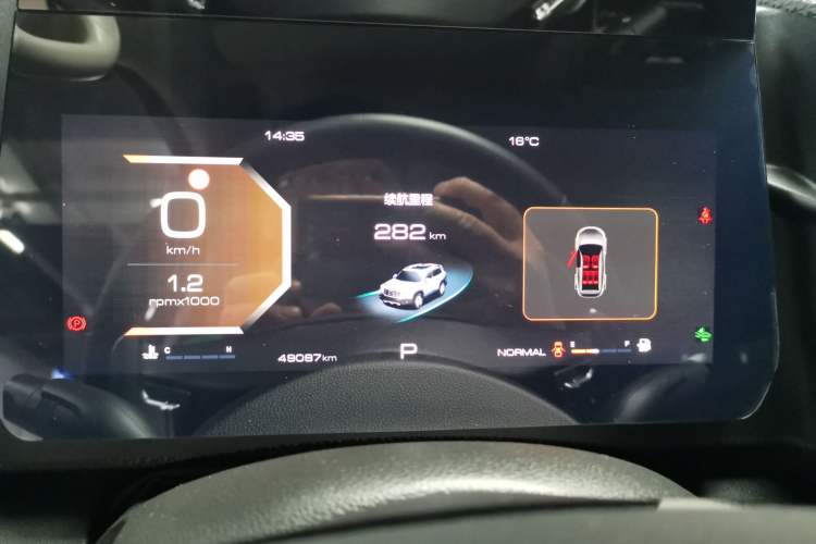 Used Haval DARGO 2021 1.5T DCT Two-Wheel Drive Border Collie - Wangcai Edition Instrument Cluster