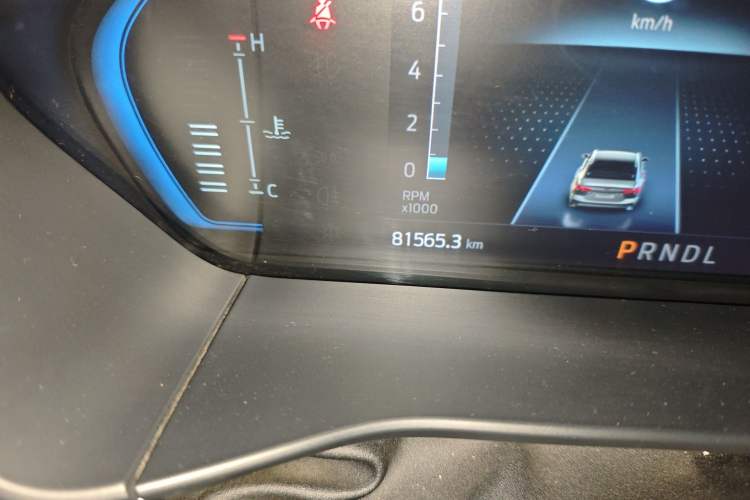 Used Ford Focus 2021 Sedan 1.5L Automatic Sharp Edition Odometer Close Up