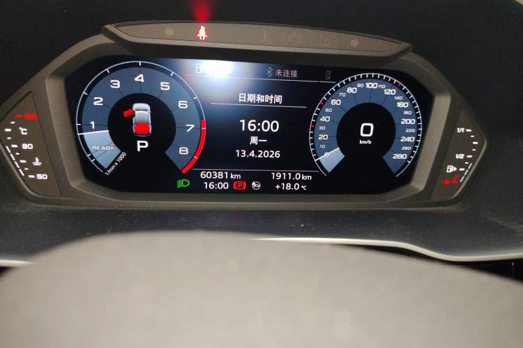 Used Audi Q3 Sportback 2020 45 TFSI quattro Fashion Edition Odometer Close Up