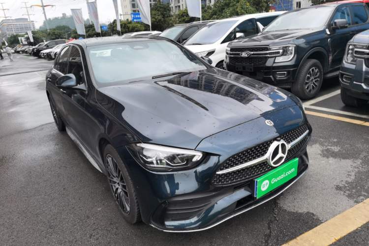 Used Mercedes-Benz C-Class 2024 Second Facelift C 260 L Sport Edition Front Right 45 Deg