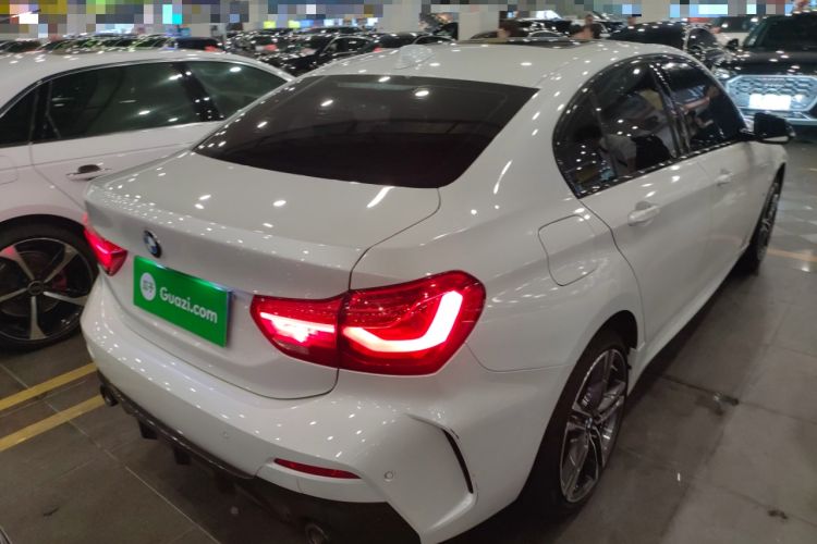 Used BMW 1 Series 2021 125i M Sport Night Edition Rear Right 45 Deg