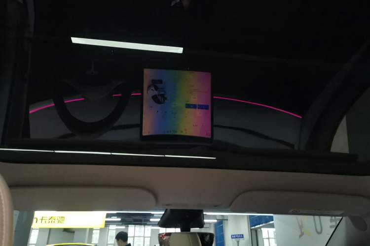 Used Tesla Model Y 2023 Long-Range All-Wheel-Drive Version Headliner