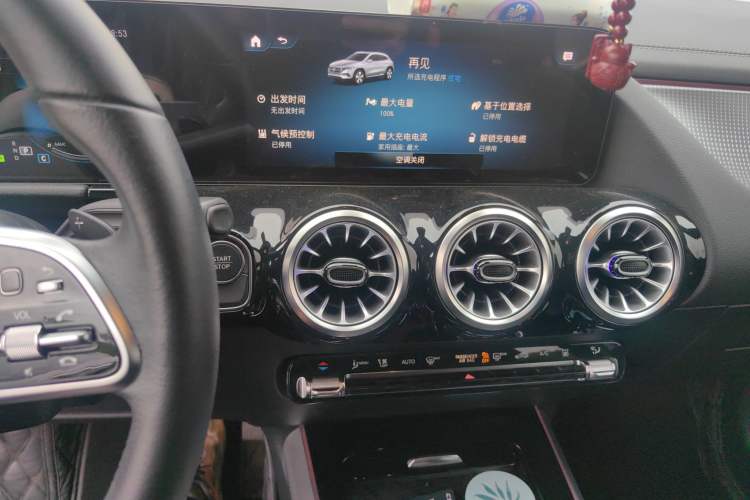 Used Mercedes-Benz EQA 2022 EQA 260 Audio And AC Panel