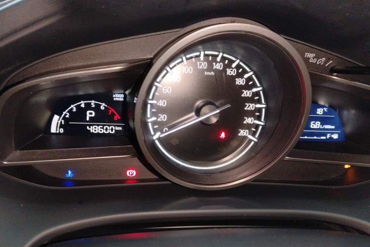 Used Mazda CX-4 2020 2.0L Automatic Two-Wheel Drive Blue Sky Dynamic Edition Instrument Cluster