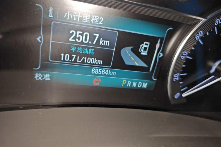 Used Buick GL8 2018 ES 28T Comfort Model China VI Standard Odometer Close Up